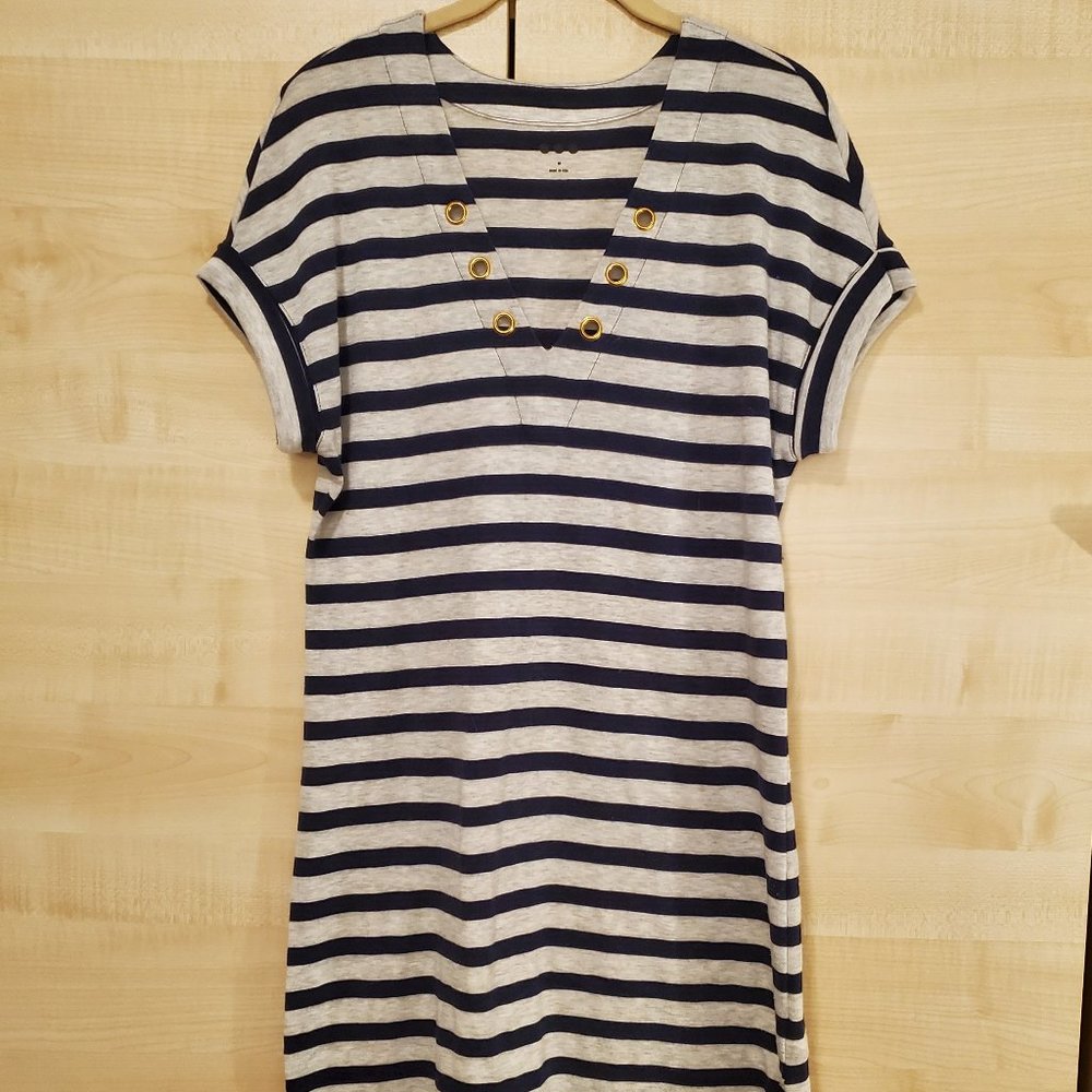 Three Dots Striped Dress